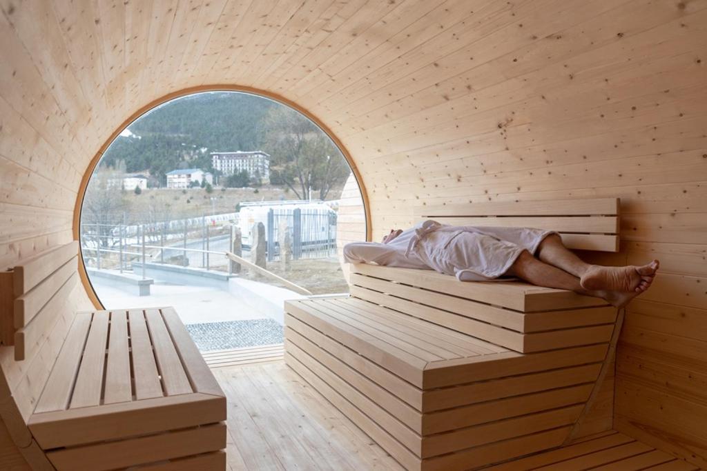 Chalet Ma Neou Hotel Les Angles  Bagian luar foto